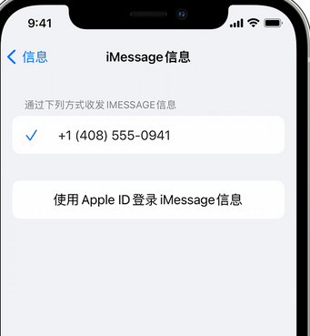 天峻apple维修iPhone上无法正常发送iMessage信息 