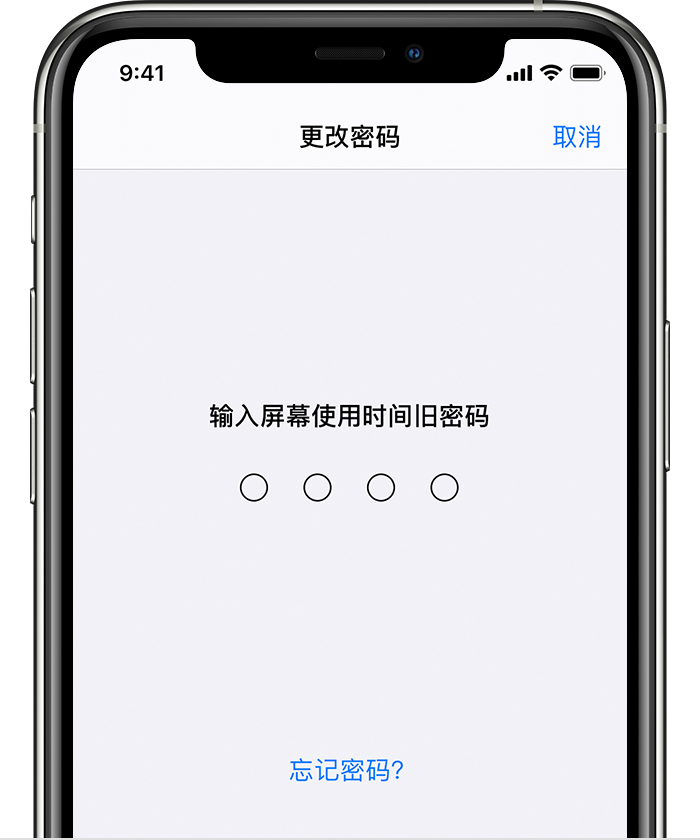 天峻苹果手机维修分享iOS 14 忘记屏幕使用时间密码怎么办 